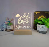 Personalised Night Light - Nursery Name Light.
